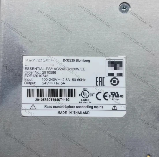1개 ESSENTIAL-PS/1AC/24DC/120W/EE DC 전원공급장치 24VDC 5A 120W 리퍼 완료 OK