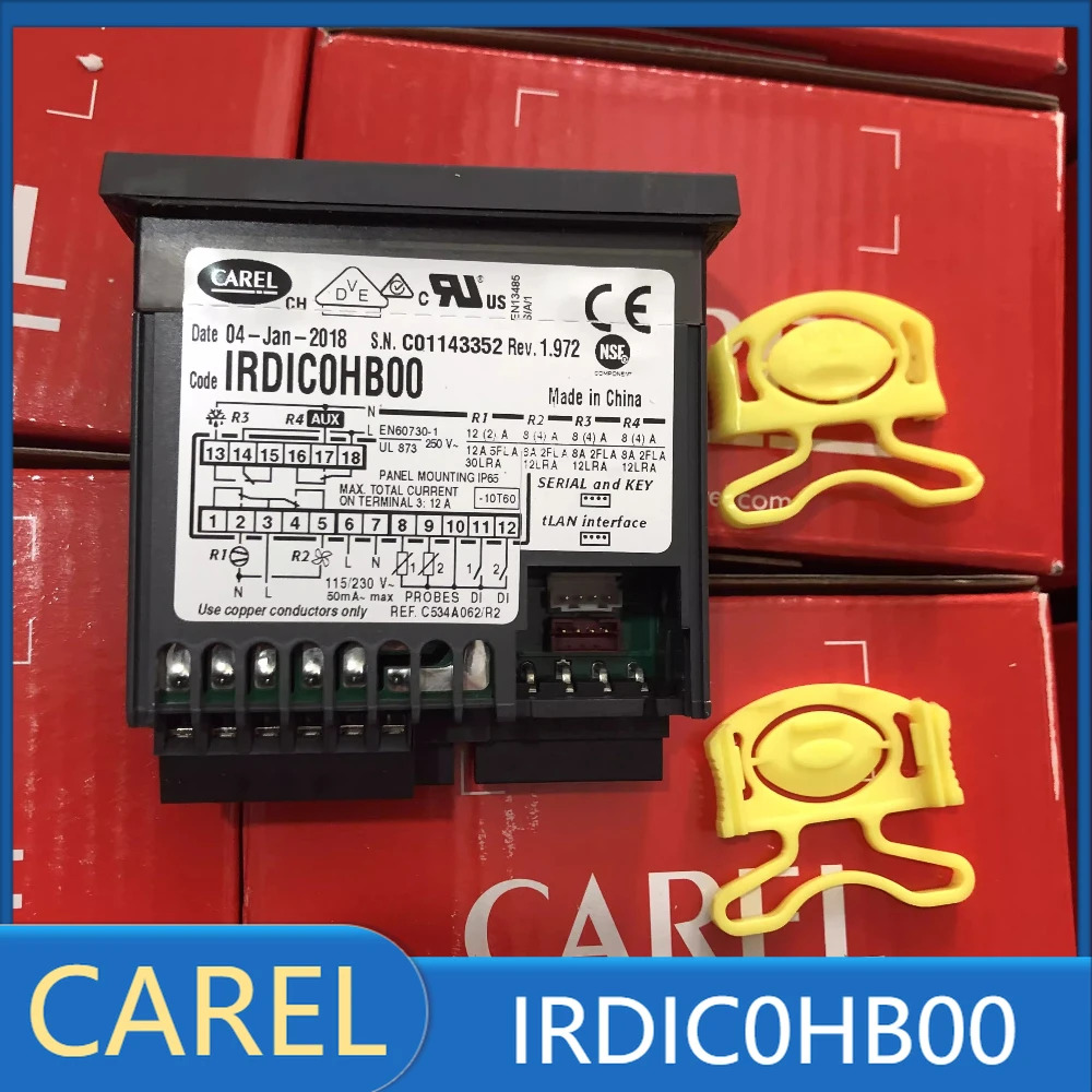 CAREL IR33 IRDIC0HB00 온도 조절기 IRDICOHBOO 새 오리지널