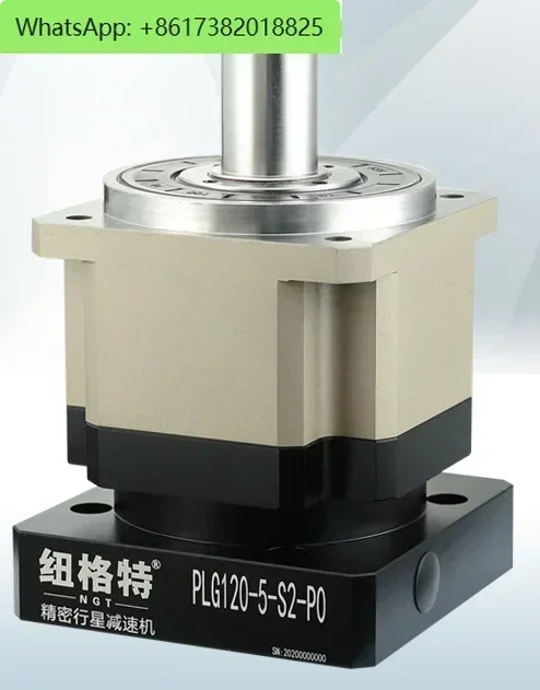 1KW2KW3KW 서보모터 고정밀 헬리컬 유성 감속기 PLG120을 장착하고 있습니다.