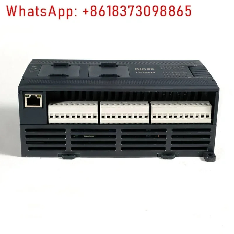 Kinco K6 시리즈 PLC K608-40AT K608-40DT 24DI 16DO 프로그래밍 컨트롤러2xRS485 이더넷 포트 포함