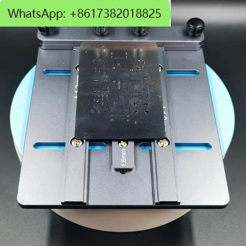 스틸 메쉬 인쇄 테이블 미니 솔더 페이스트 도구 0.8MM/1.0MM/1.2MM/1.6MM PCB 고정 장치 홀더