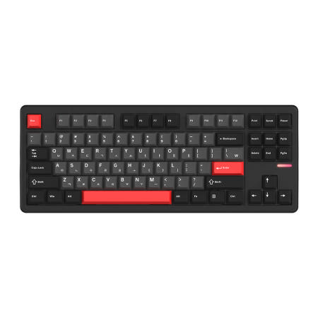 주연테크 긱스타 GKG87 유무선 기계식 블랙 (몽돌) 키보드