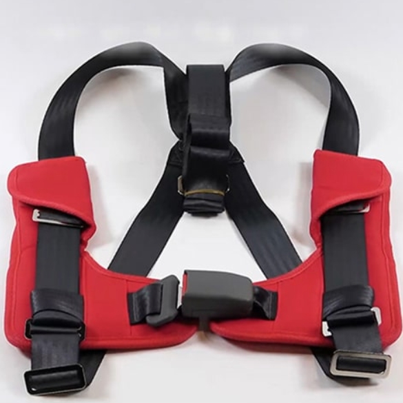 4점식 카시트 보조 벨트 통합 버스 승합차 어린이집 안전 아동 간이 유치원