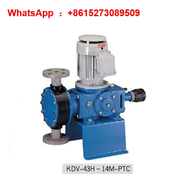 KEMPION KDV-52H-FTC 기계식 다이어프램 계량 펌프 5000ml/min 헤드 PTFE