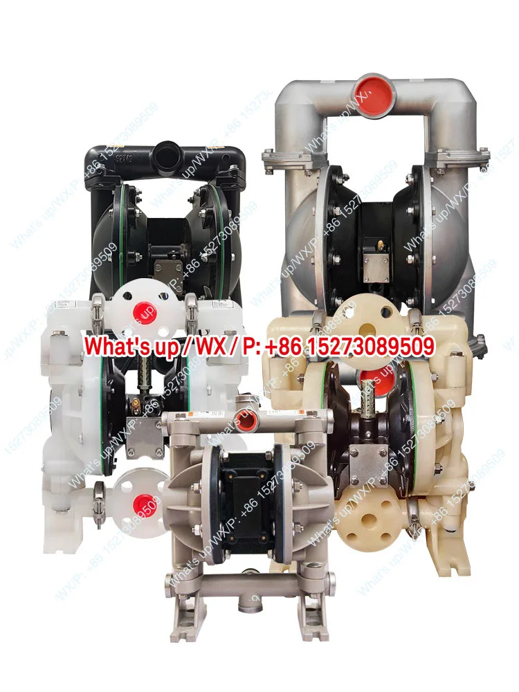 공압 다이어프램 펌프 알루미늄 합금 스테인리스 플라스틱 PTFE 광산다이어프램