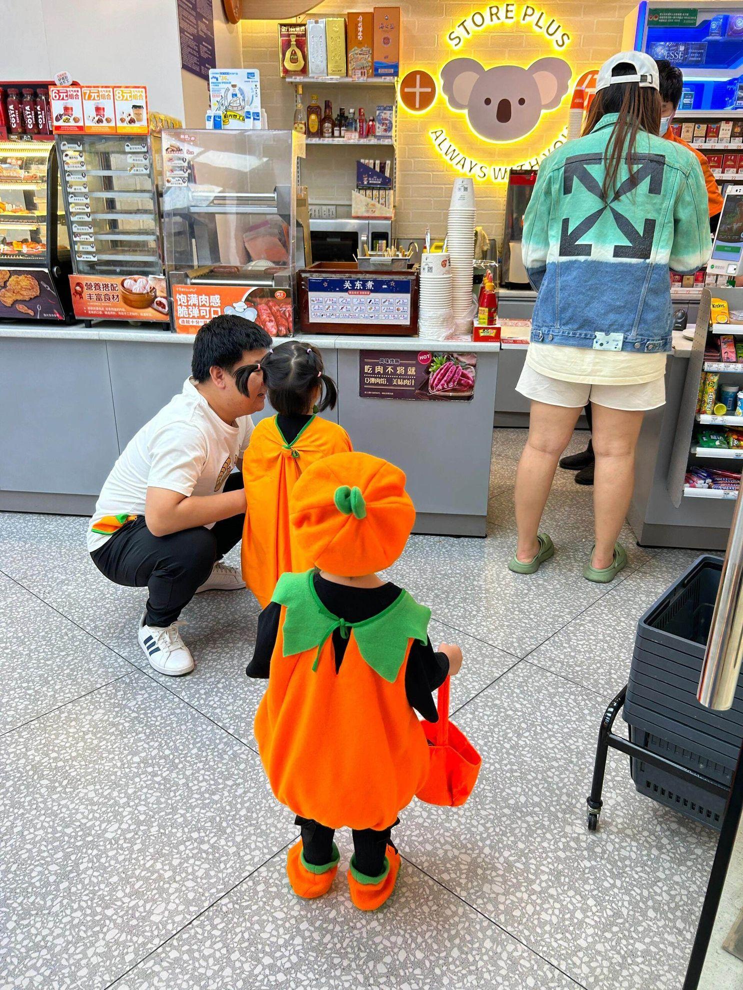 할로윈 호박 의상 키즈 행사복 코스프레 파티용 인형탈 - 상세 이미지 3