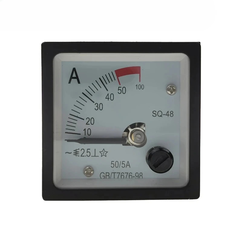 2Pcs SQ-48 전류계 30/5 50/530A50A AC 전압계 99T1-A 450V500V