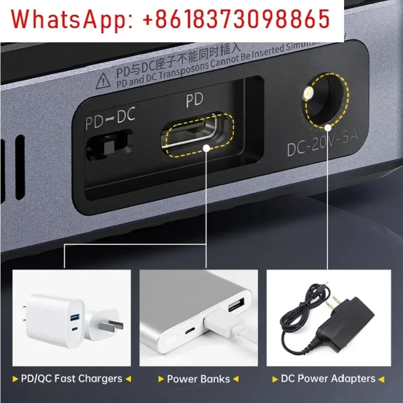 DPS150 휴대프로그래밍 실험실 DC 전원공급장치 30V 100mA-5A 150W 가변 전압 조정기 벤치 스위칭 PD