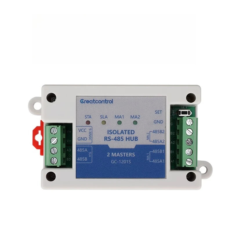 허브 리피터 GC-1201 2개마스터 1개슬레이브 멀티 슬레이브 캐시 DLT645 광전 절연 RS485 듀얼 호스트