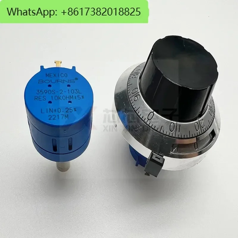 공급 전위차계 손잡이 B2-6.35 큰 6.35MM 카운터 3590S 다이얼
