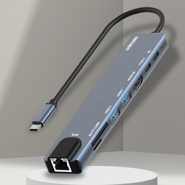 다기능 c 타입 멀티 허브 디스플레이 usb 허브 노트북 확장 - 상품 이미지