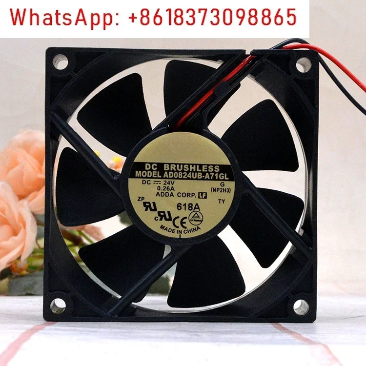 5Pcs 24V0.26A 8025 AD0824UB-A71GL 인버터 8cm 대용량 팬