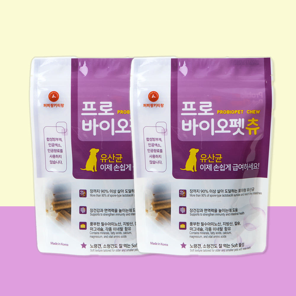 프로바이오펫츄 강아지 유산균 영양제 장건강 치석제거 36개입, 180g,... 솔직 후기 | 실제 사용자 리뷰 총정리 - 대표 이미지