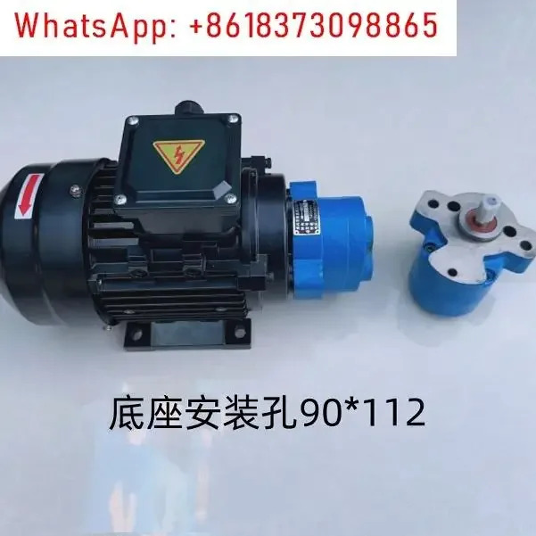CB-B6/B4/CB-B10R 톱질 기계 기어 오일 펌프 모터 유닛 CBW-B2.5JZ 0.37/0