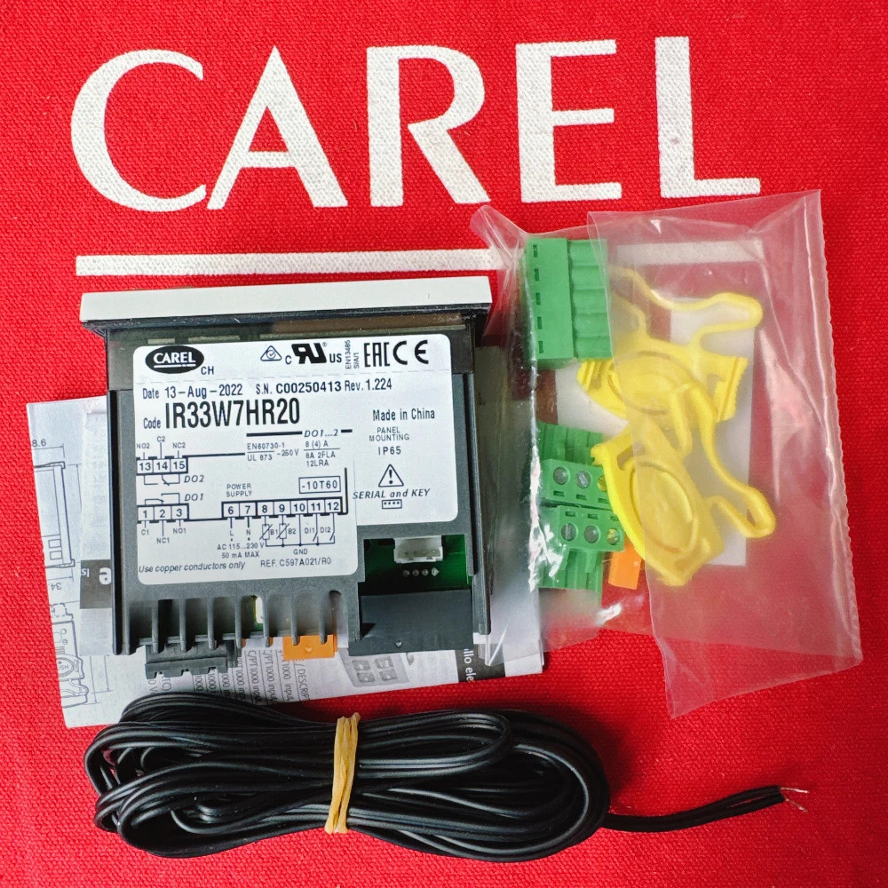 IR33W7HR20 IR33 CAREL 온도 컨트롤러 220V 센서 새 원본