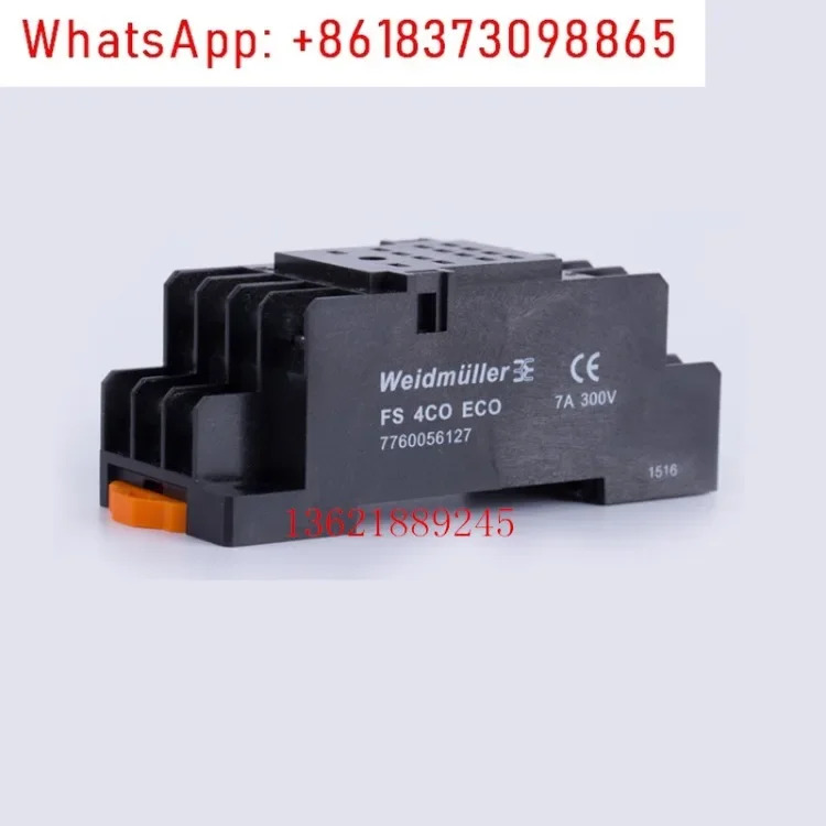 20Pcs Weidmulle 릴레이 베이스 FS 4CO ECO