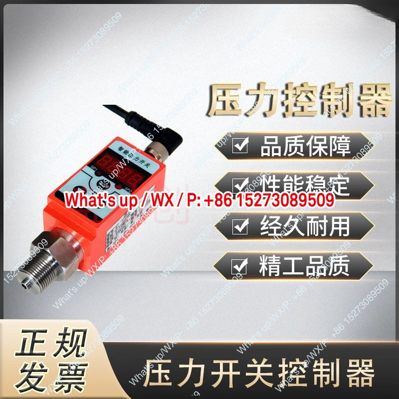 YSJ-340 지능형 압력 제어 스위치 센서 디지털 디스플레이 컨트롤러 릴레이 다포인트 조절 PNP