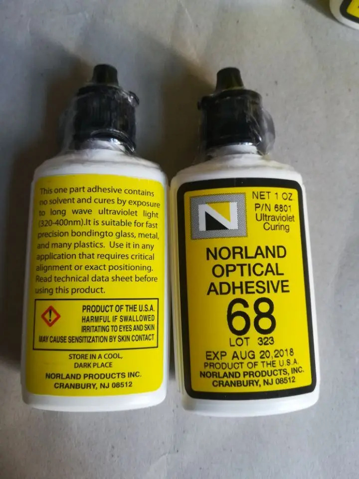 Norland 자외선 UV 경화 NOA68