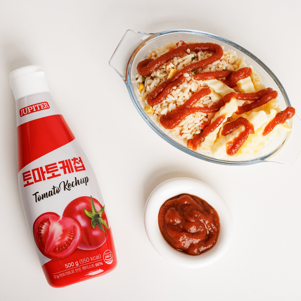 쥬피터 토마토 맛 제주산 당근 토마토 케첩 500g 건강한 아기 케찹 이미지 2
