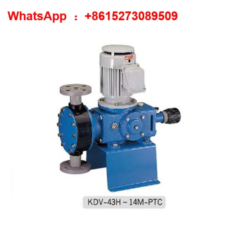 KEMPION KDV-52H-FTC 기계식 다이어프램 계량 펌프 5000ml/min 헤드 PTFE
