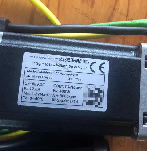 1개 통합 저전압 서보모터 PMM6040B-CANopen-F-0HE 리퍼 완료 OK