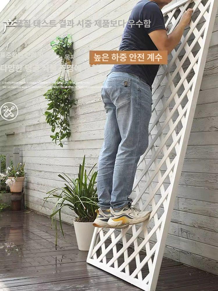 원목 방부목 울타리 대형 나무 펜스 파티션 가림막 - 상세 이미지 5