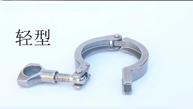 위생 퀵 릴리스 클램프 커플링 척 후프 304 스테인레스 스틸 정밀 주조 헤비 듀티