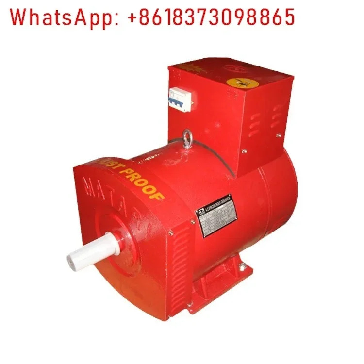 디젤 발전기 3상 380v 단상 220v 2상 3050kw 위상 복합 여기 AC 동기식 STC 브러시 8kw