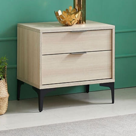 로지프로 2단 협탁수납장 내츄럴 60x40x46cm TV선반 침대협탁 거실티비장