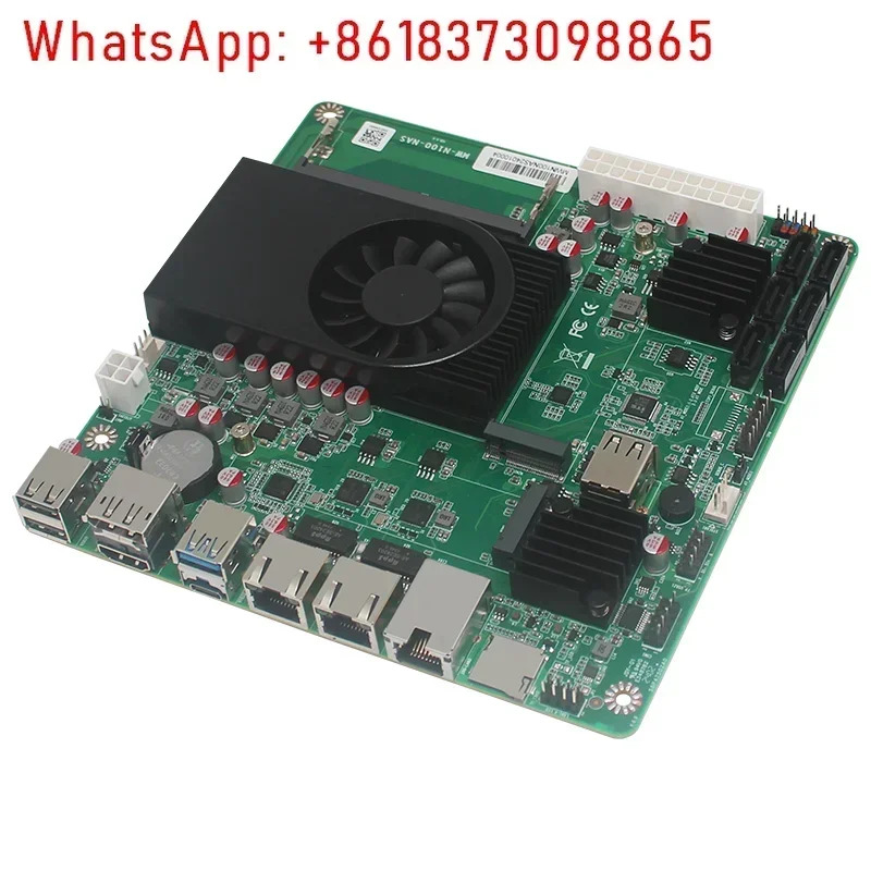 i3 N305 6비트 NAS 메보드기가비트 네트워크 포트 2 2.5G/1기가비트 m.2