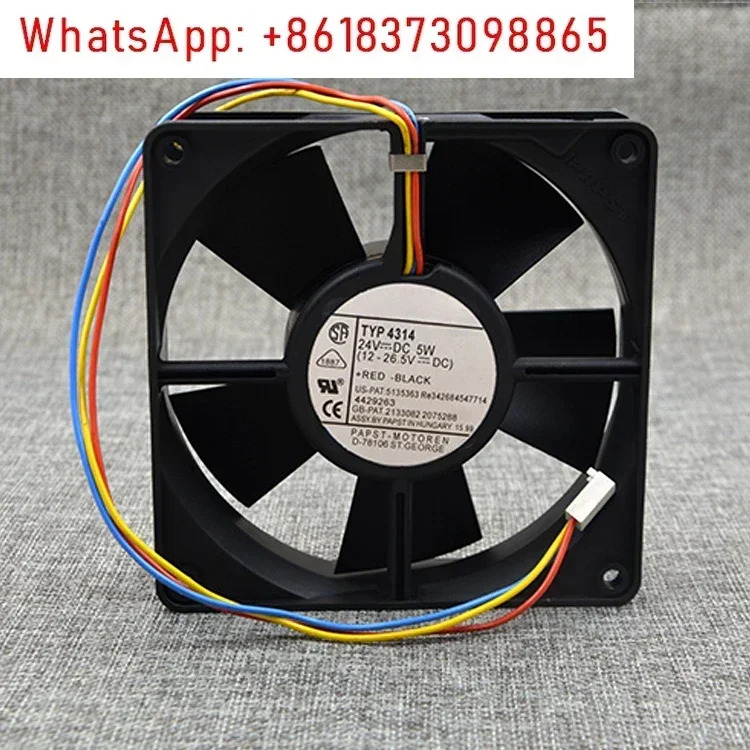 TYP 4314S 12032 24V5W 3선 이볼 인버터 냉각팬