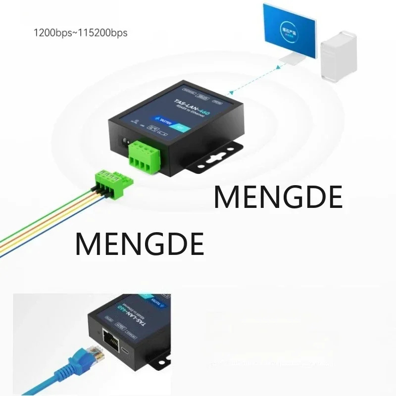 RS485 이더넷 포트 서버 통신 모듈 Modbus RJ45 TAS-LAN-460 TAS-LAN-475