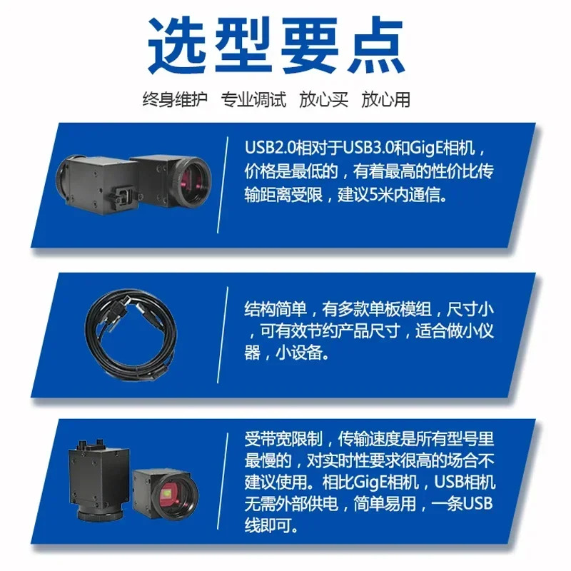 메드비전 스타터 키트 산업카메라 머신 비전 결함 CCD 검사 바코드 인식 고속