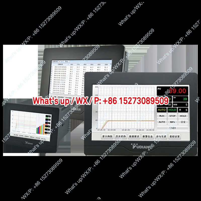 Yudian 다채널 검사 터치 스크린 조작 디스플레이 장비 AI-3502M/3704M/3906M 온도 컨트롤러