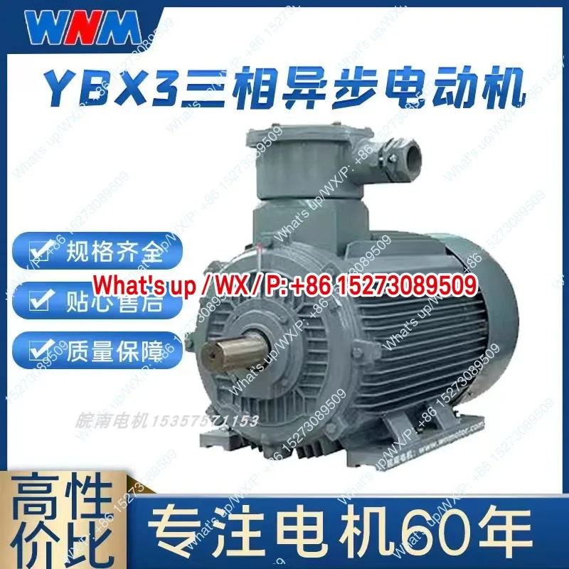 Nanhua Wannan Motor YE3-200L1-2-30KW 고효율 에너지 절약형 가변 주파수 3상 비동기 모터 구리
