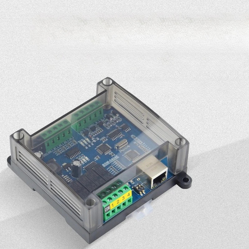 이더넷 원격 제어 IO 데이터 수집 모듈 RS232/485 RJ45 Modbus TCP/RTU/UDP 릴레이 트랜지스터 BSM-0404E BSM-1216E