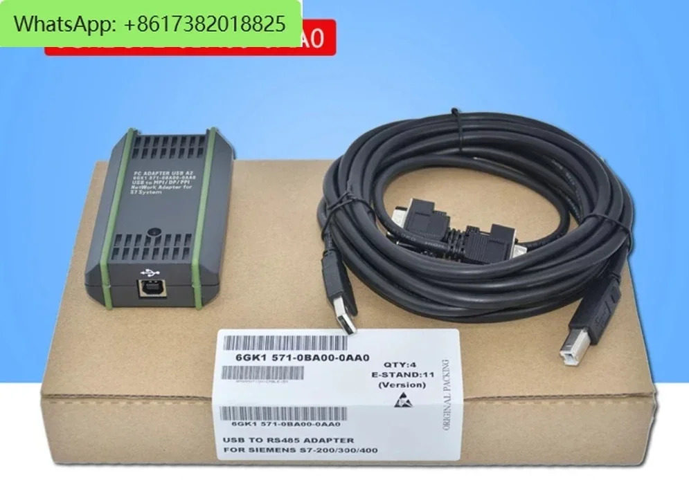 USB-MPI S7-200/300/400 PLC 프로그래밍 케이블 PC 어댑터 USB A2 6GK1571-0BA00-0AA0 S7 시스템PC