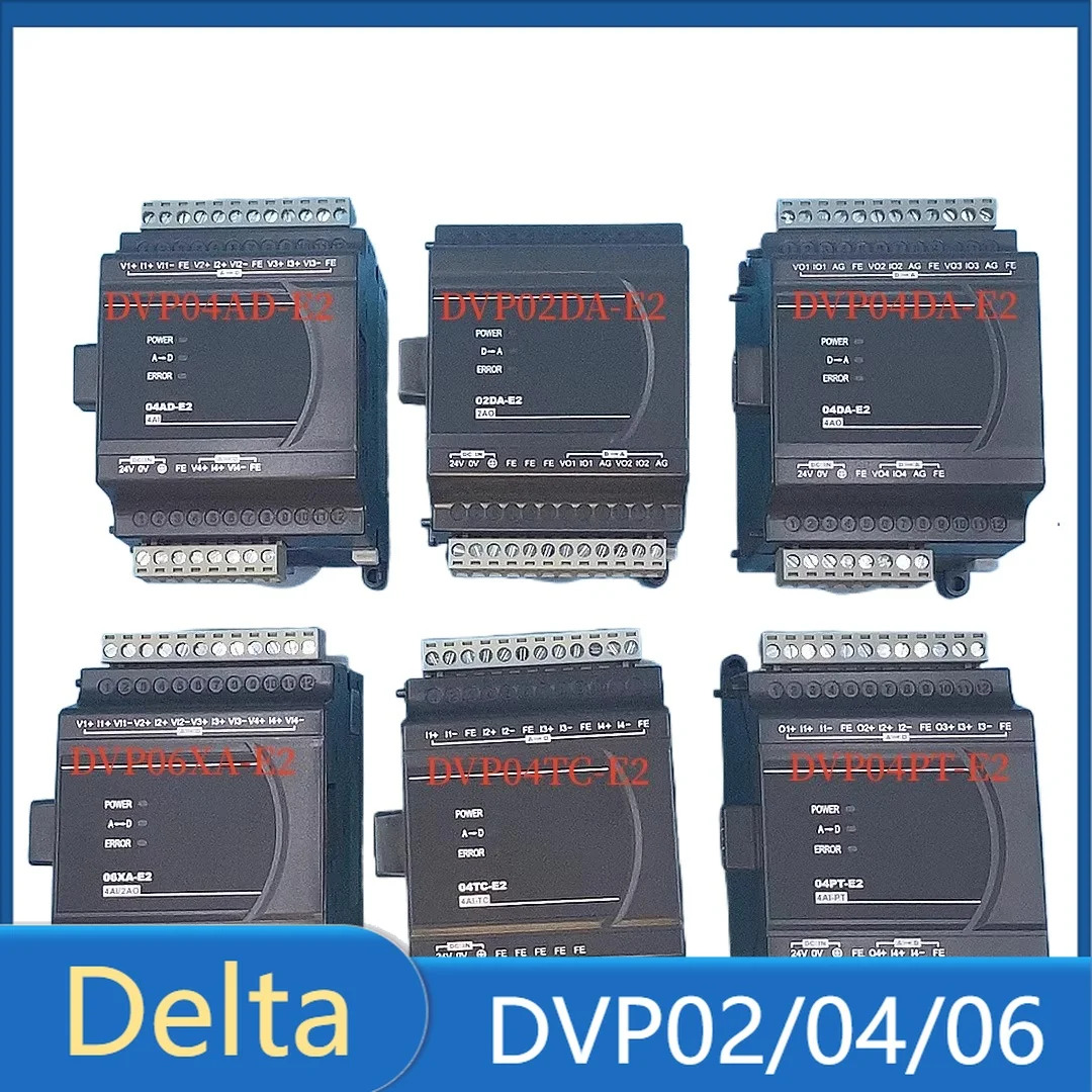 델타 아날로그 모듈 DVP02DA-E2 DVP04AD-E2 DVP04AD-S DVP04AD-SL DVP04DA-E2 DVP04DA-S DVP04DA-SL DVP06AD-S DVP
