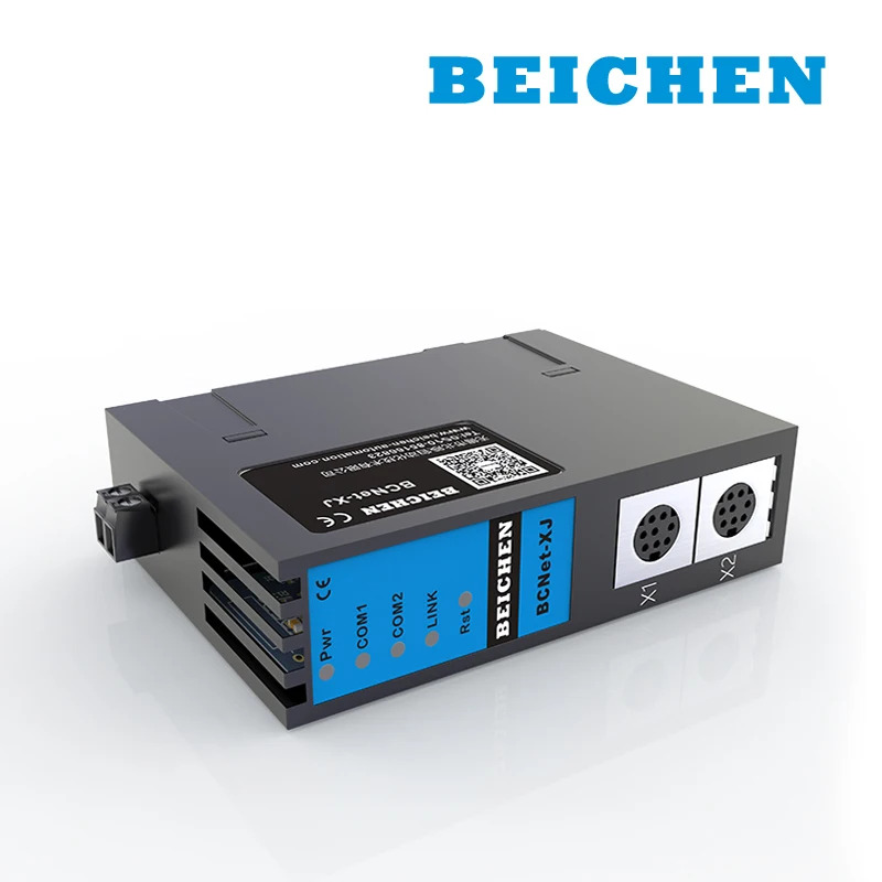 신제 XC/XD/XL 시리즈 PLC 원형 포트BCNet-XJ MODBUS TCP 이더넷 통신 데이터 수집 변환 모듈