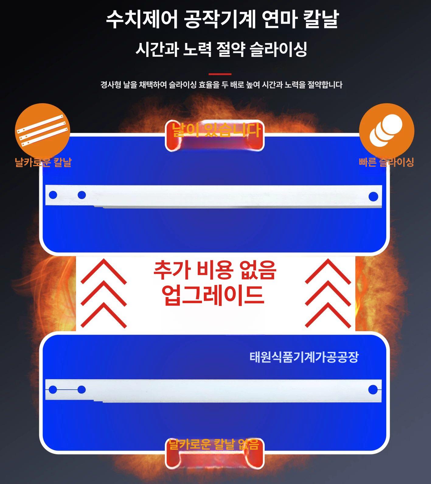 디저트 컷팅기 절단기 양갱 가나슈 파베초콜릿 초콜렛 41 5mm 두꺼운 - 상세 이미지 4