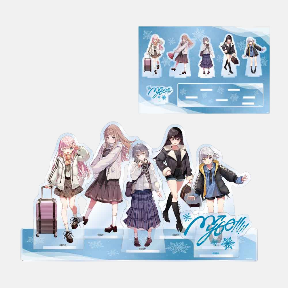 [예약] 뱅드림 마이고 디오라마 아크릴 스탠드 winter travel ver. 이미지 3
