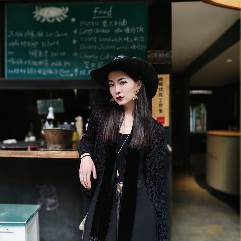 가죽카우보이모자 페도라 서부시대 여성 고급가죽 총잡이 카우걸 서부개척 - 상세 이미지 3
