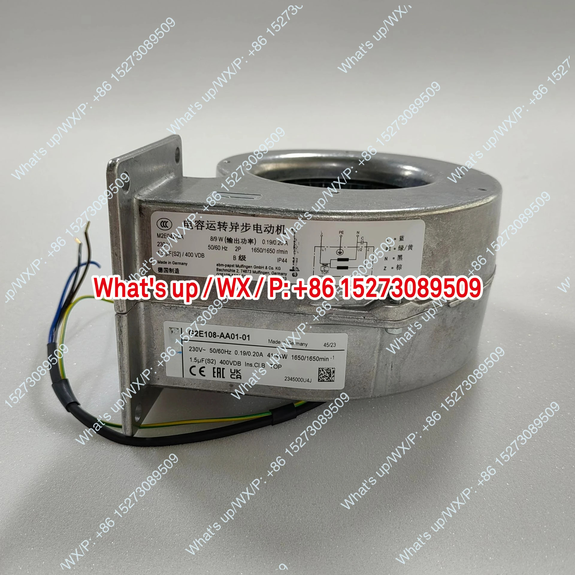 G2E108-AA01-01 독일 230V 0.19A/0.20A 터보 블로워