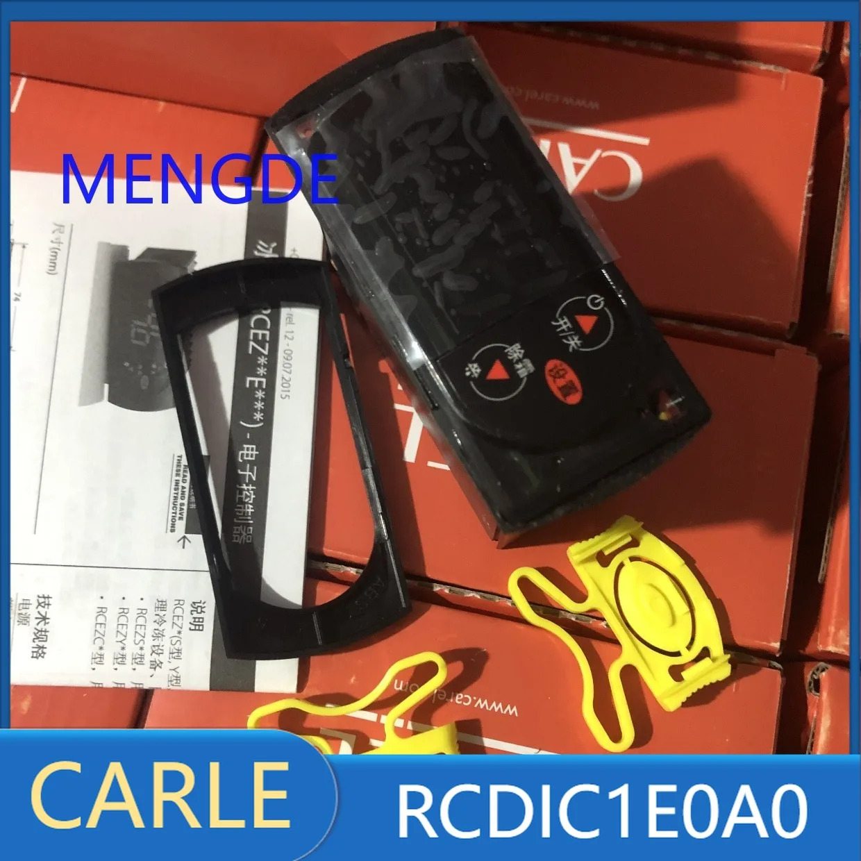 CARLE 온도 조절기 RCDIC1E0A0 듀얼 프로브 센서 3개 릴레이 제상 기능 포함