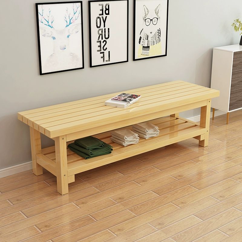 편백나무 원목 벤치 사우나 헬스장 침실 인테리어 의자