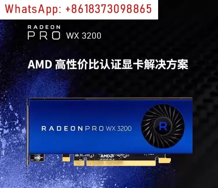 P1000 P620Radeon Pro WX3200 그래픽 카드 4GB CAD/PS 설계 도면