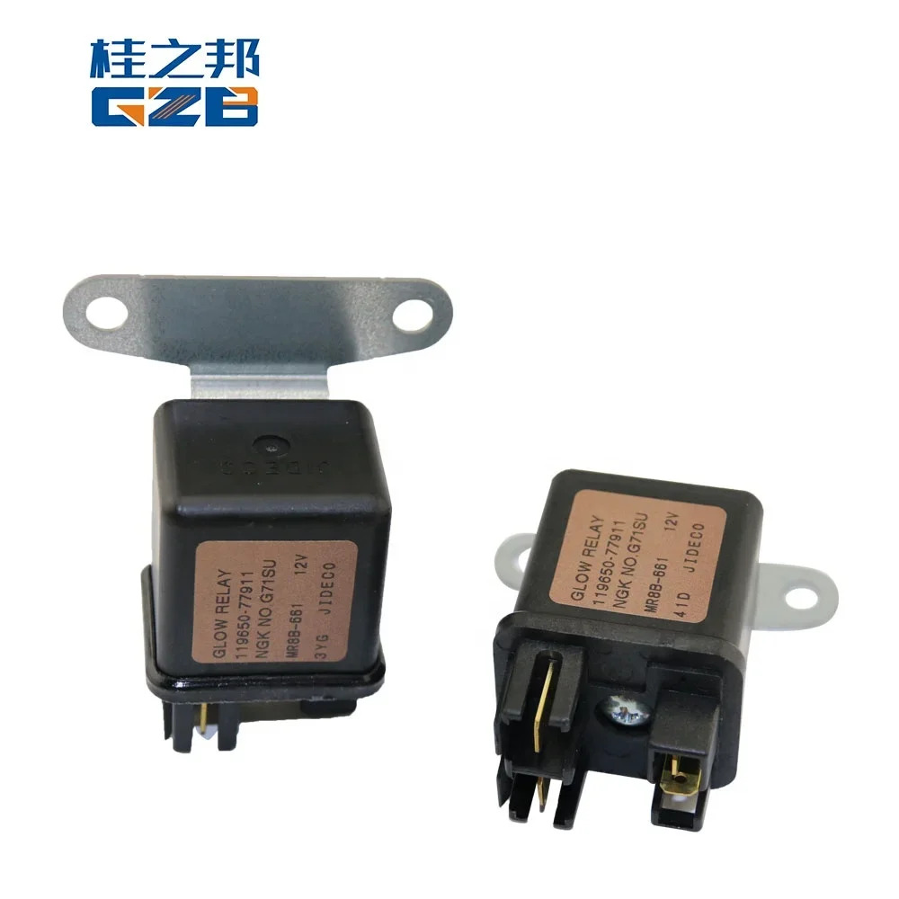 GZB 굴삭기 부품 릴레이 전원공급장치 119650 XE60/XE60CA RTS-7791012V