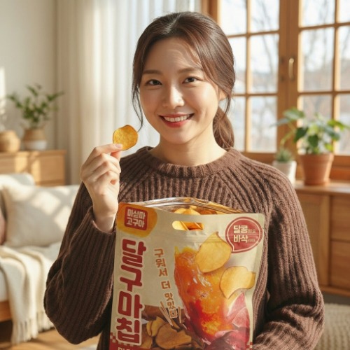 마싣따고구마 달구마칩 320g 사무실 탕비실 주전부리 간식 스낵 - 상세 이미지 2