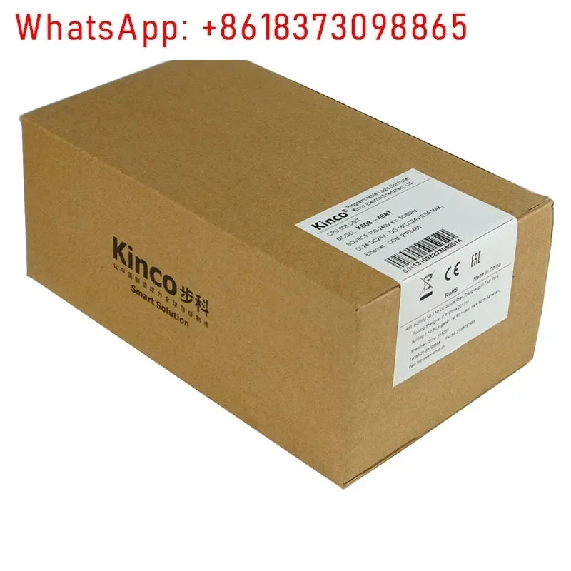 Kinco K6 시리즈 PLC K608-40AT K608-40DT 24DI 16DO 프로그래밍 컨트롤러2xRS485 이더넷 포트 포함