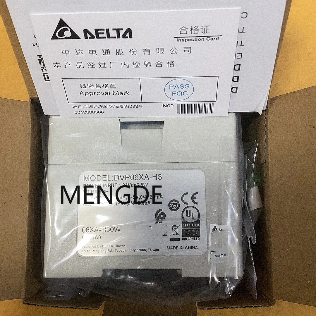 Delta EH 시리즈 아날로그 모듈 DVP04/06AD/DA/XA/TC/PT/PU/H2/H3 DVP04AD-H2 DVP04DA-H2 DVP06XA-H2 DVP04PT-H2 원본
